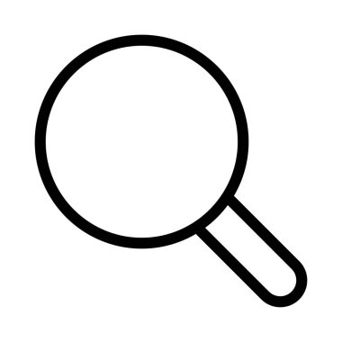 cam vektör ince çizgi simgesi 