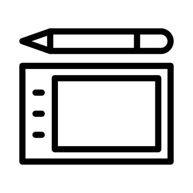 kalem vektörü ince çizgi simgesi 