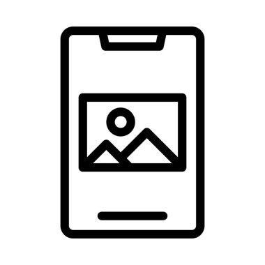 fotoğraf vektörü düz simge