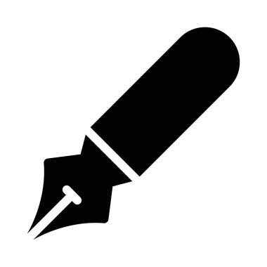 Vektör glyph düz simgesini düzenle