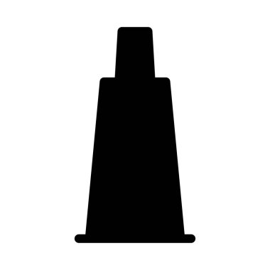 Tüp vektör düz simge