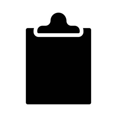 belge vektörü düz simge