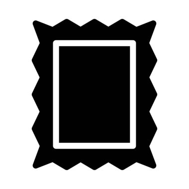 çerçeve vektör düz simge