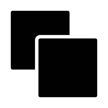 kutu vektör düz simgesi