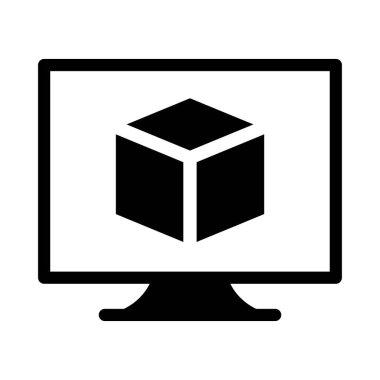 şekil vektör düz simgesi