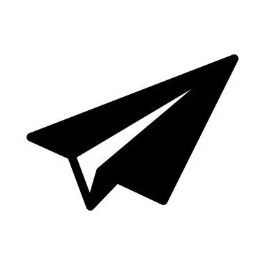 düzlem vektör düz simgesi