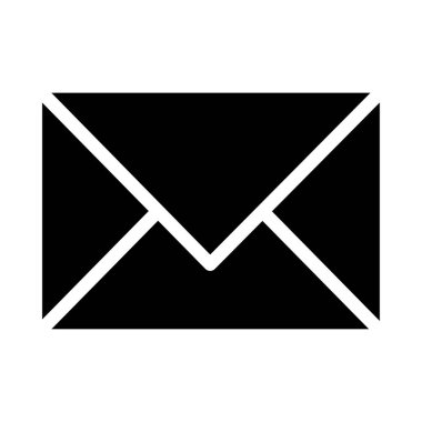 ileti vektörü düz simgesi