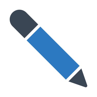 kalem vektörü renk simgesi 