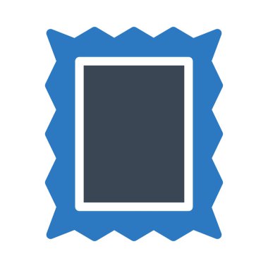 çerçeve vektör renk simgesi 