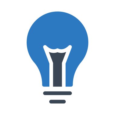 ampul vektörü renk simgesi 