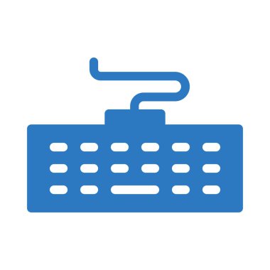 klavye vektör renk simgesi  