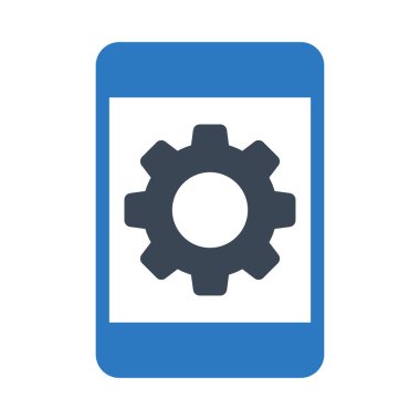 vektör kabartma renk simgesi ayarlanıyor 