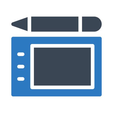 kalem vektörü renk simgesi 