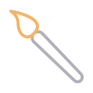 boyama vektörü renk çizgisi simgesi 