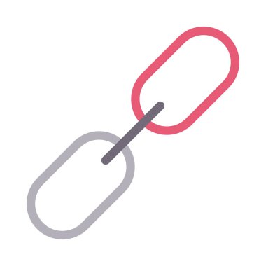 Adres vektör renk çizgisi simgesi