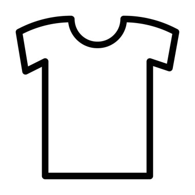 Kumaş vektörü ince çizgi simgesi