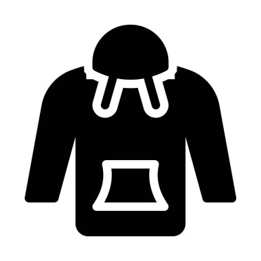 Kumaş vektör simgesi düz simge