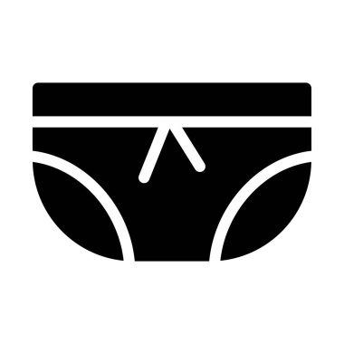 Kumaş vektör simgesi düz simge