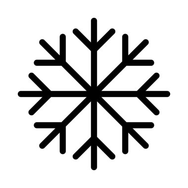 flake vektör glyph düz simgesi