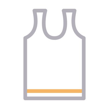 Kumaş vektör renk çizgisi simgesi