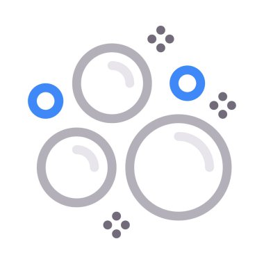 çamaşır vektörü renk çizgisi simgesi