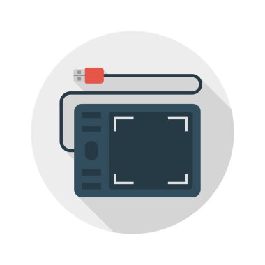 telefon vektörü renk düz simgesi 