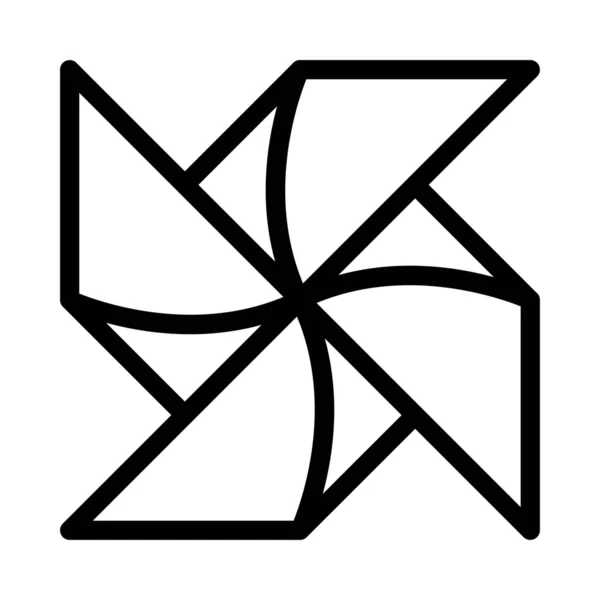 デザインベクトルの細い線のアイコン — ストックベクタ