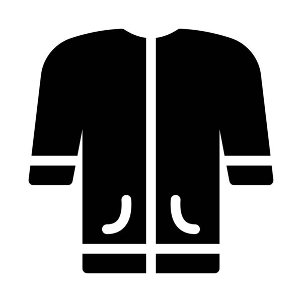 cloth vector glyph flat  icon