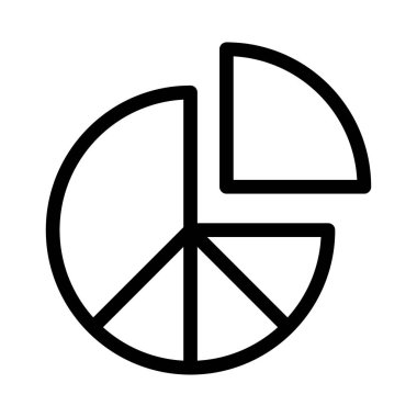 grafik vektörü ince çizgi simgesi 