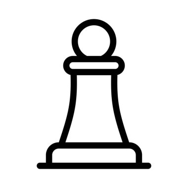 strateji vektörü ince çizgi simgesi 