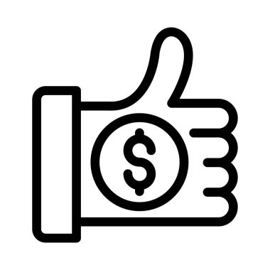 Tamam vektör ince çizgi simgesi 