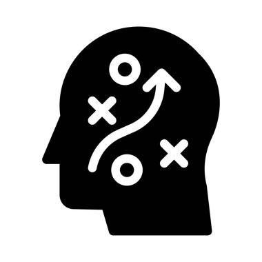 planlama vektörü simgesi düz simgesi