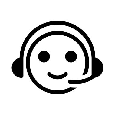 servis vektörü ince çizgi simgesi