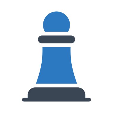 strateji vektörü renk simgesi