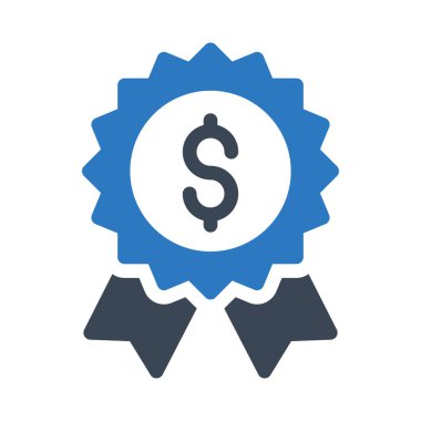 Madalya vektör renk simgesi