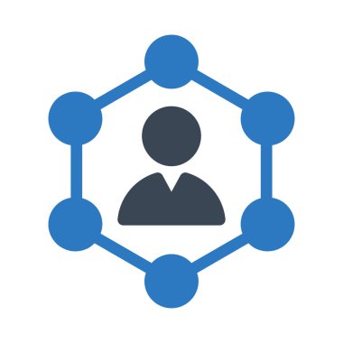 kullanıcı vektörü renk simgesi