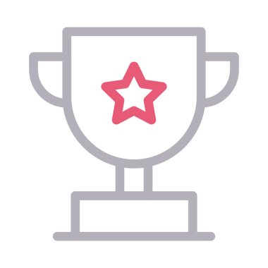 fincan vektör renk çizgisi simgesi