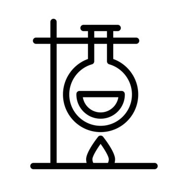 beher vektörü ince çizgi simgesi