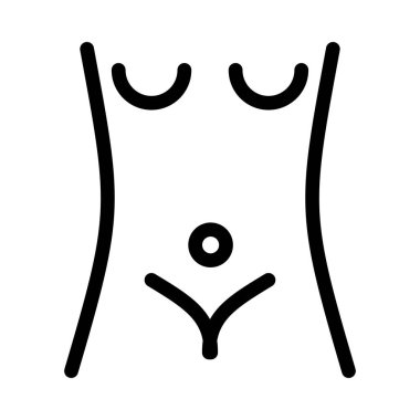 Kadınlar ince çizgi simgesini yönetir