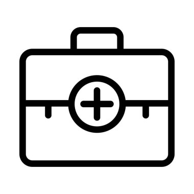 kit vektör ince çizgi simgesi