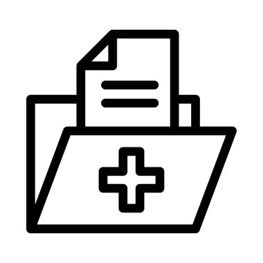 dizin vektörü ince çizgi simgesi