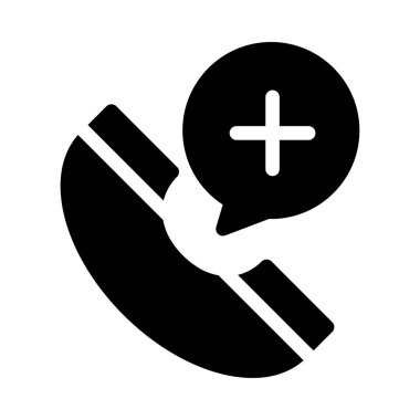 telefon vektörü simgesi düz simgesi