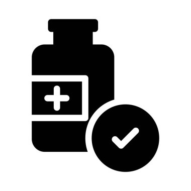 şişe vektör düz simge