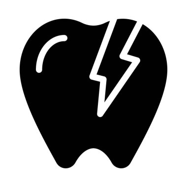 hasar vektör düz simgesi