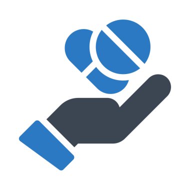 uyuşturucu vektör renk simgesi