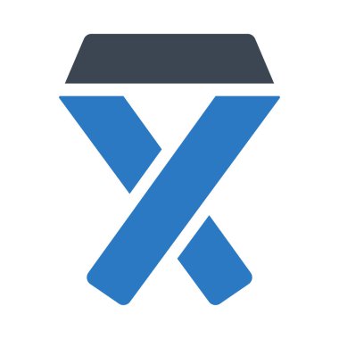 kurdele vektör renk simgesi 