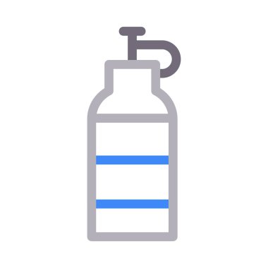 şişe vektör renk çizgisi simgesi