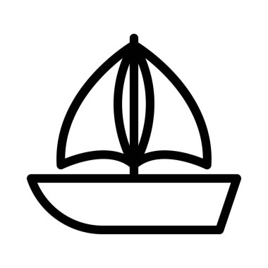 seyahat vektörü ince çizgi simgesi 