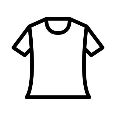 Kumaş vektörü ince çizgi simgesi 