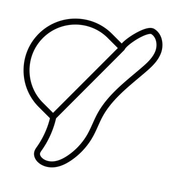 kapsül vektör ince çizgi simgesi